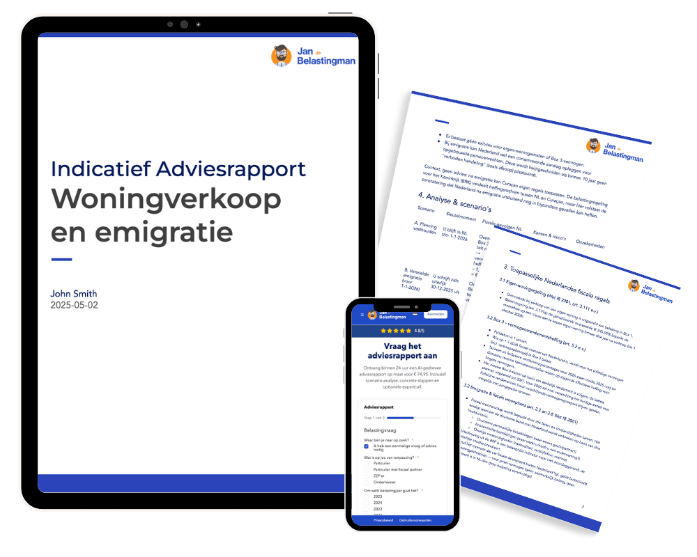 Belasting Adviesrapport